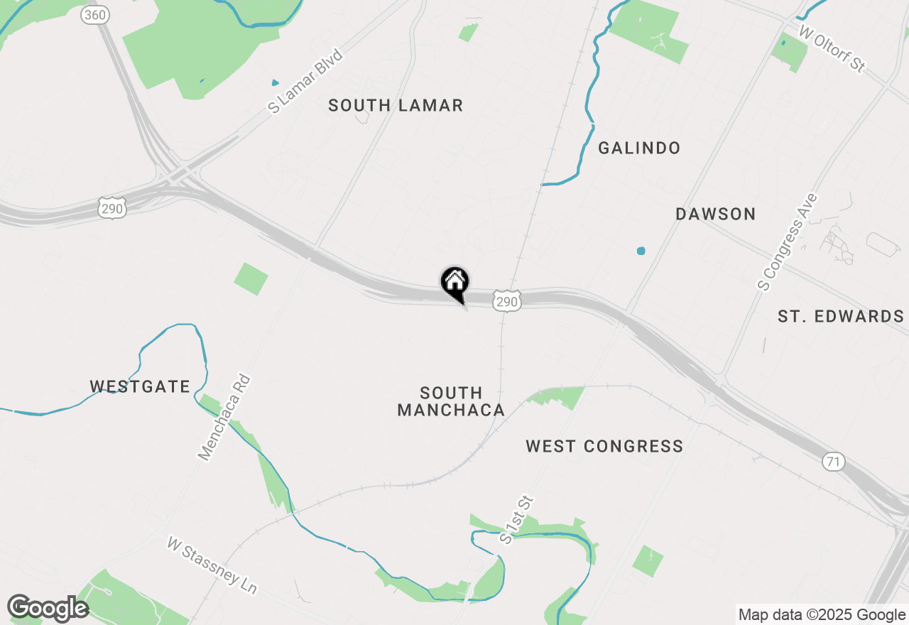 Map of 4301 Banister Ln #A, Austin, TX 78745