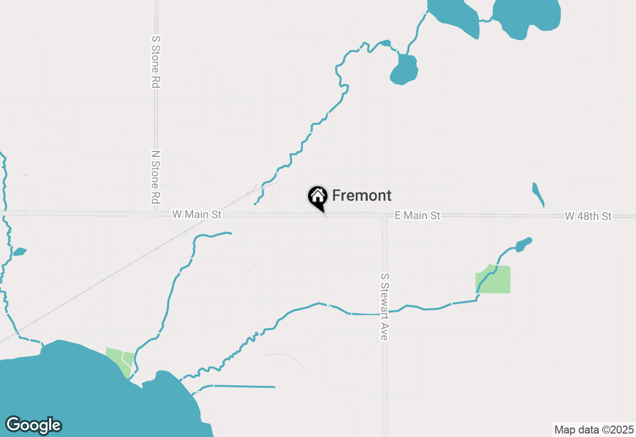 Map of 18 W Main Street, Fremont, MI 49412