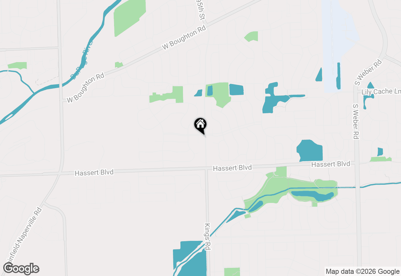Map of 1 Duval Court, Bolingbrook, IL 60490