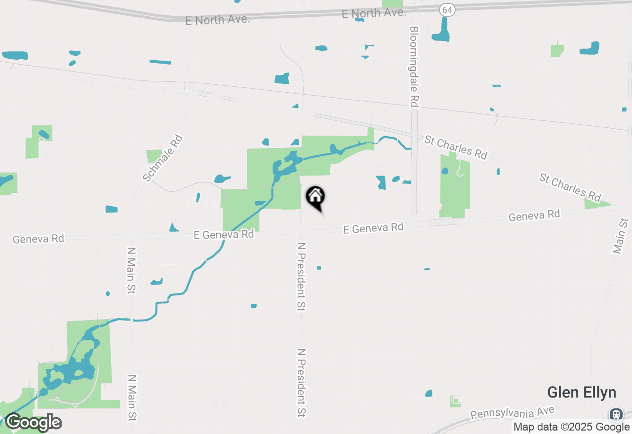 Map of 564 Timber Ridge Drive #305, Carol Stream, IL 60188