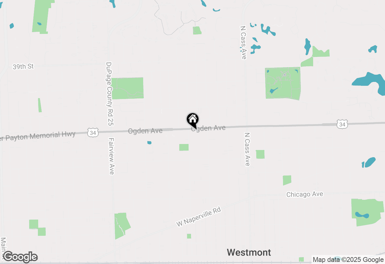 Map of 229 W Ogden Avenue, Westmont, IL 60559