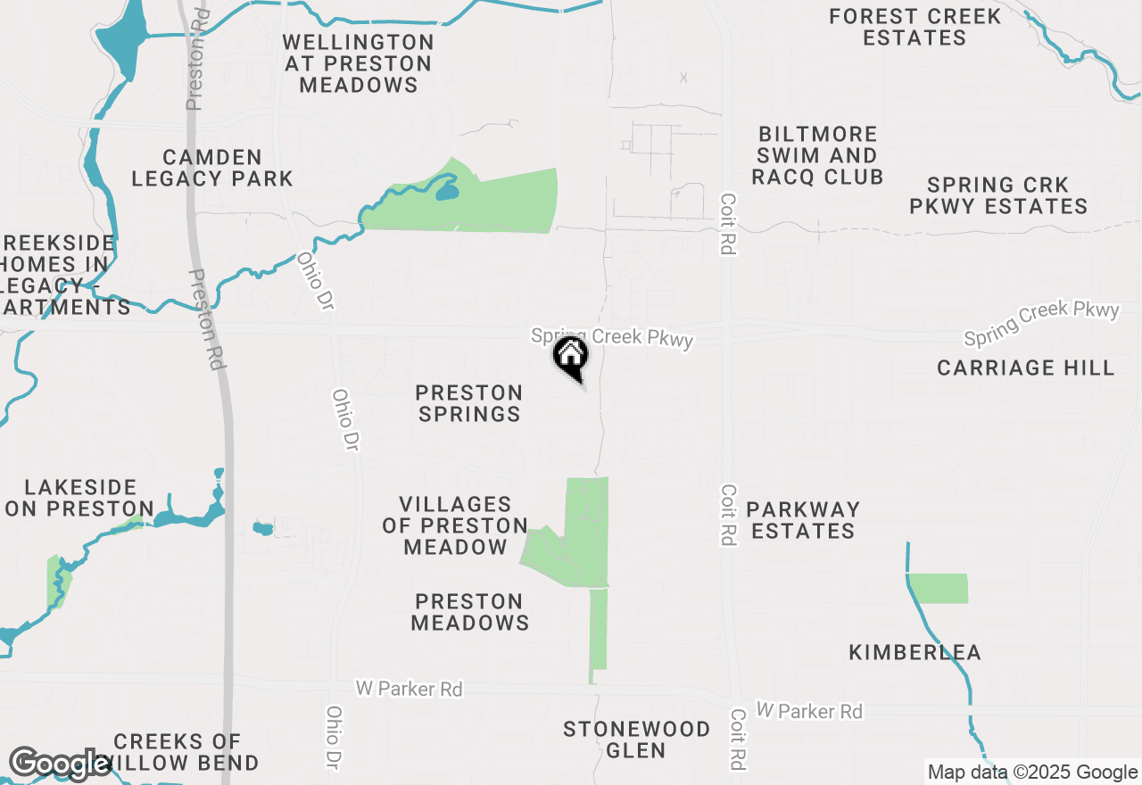 Map of 4320 Stromboli Drive, Plano, TX 75093