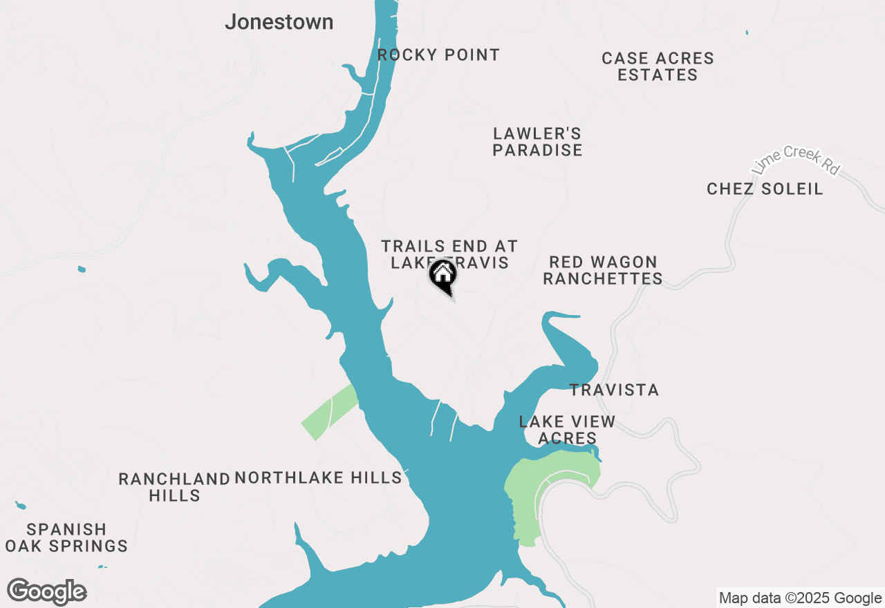 Map of 17404-B W 1st St #B, Leander, TX 78641