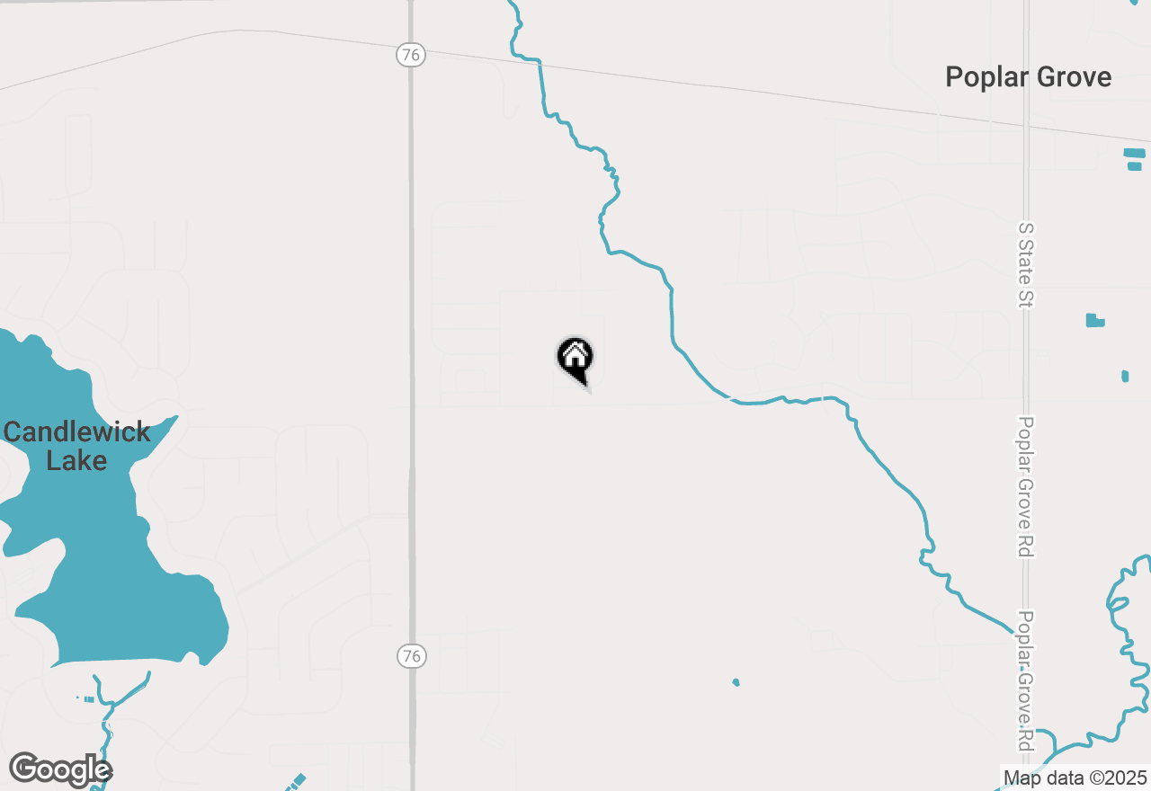 Map of 120 Meadow Lane, Poplar Grove, IL 61065