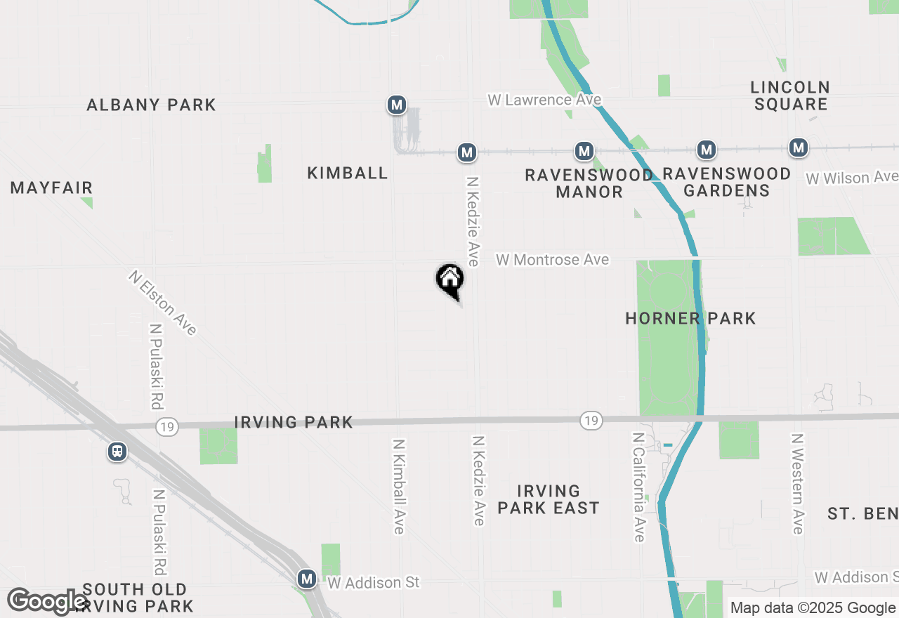 Map of 4248 N Sawyer Avenue, Chicago, IL 60618