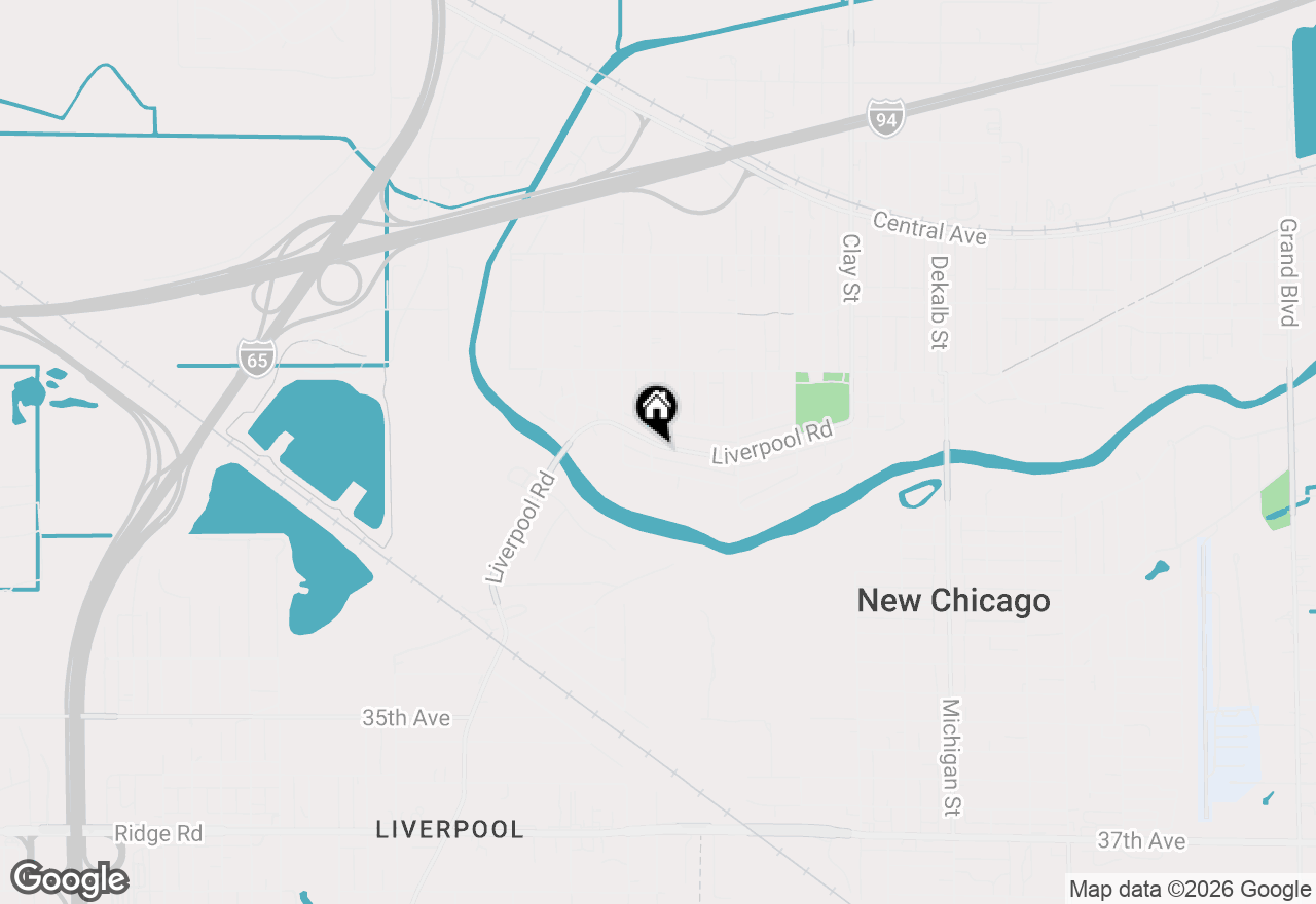 Map of 4101 Liverpool Road, Lake Station, IN 46405