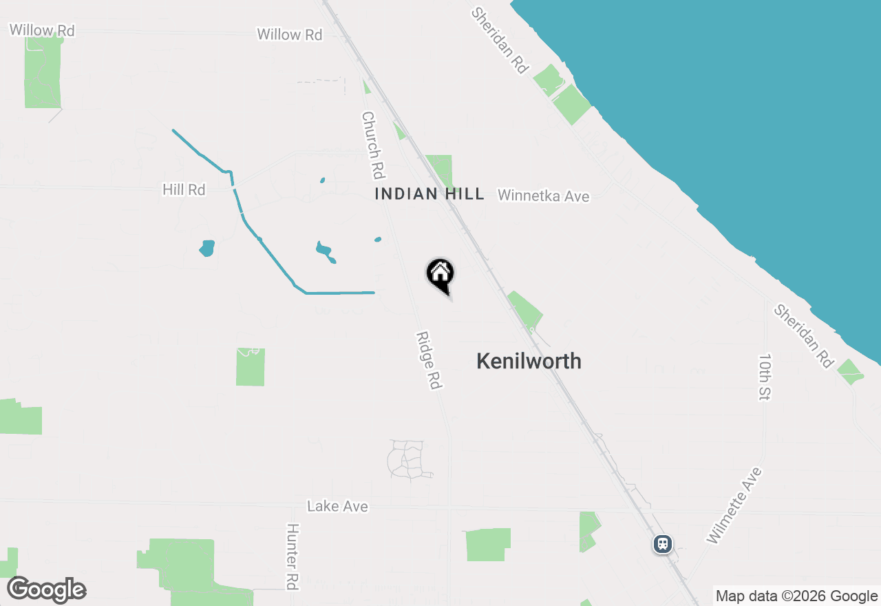 Map of 700 Kent Road, Kenilworth, IL 60043