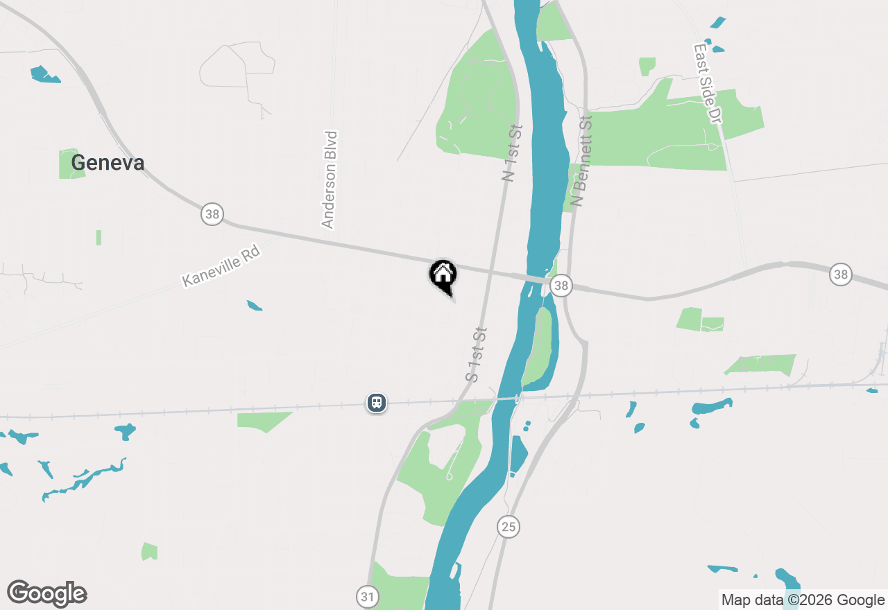 Map of 123 S 3rd Street, Geneva, IL 60134