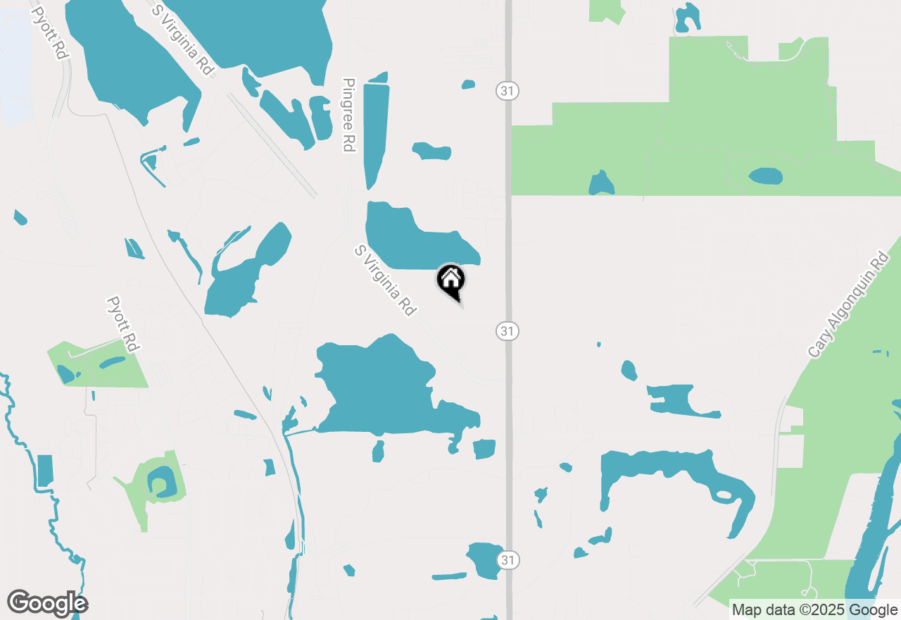 Map of 9216 Trinity Drive, Lake In The Hills, IL 60156