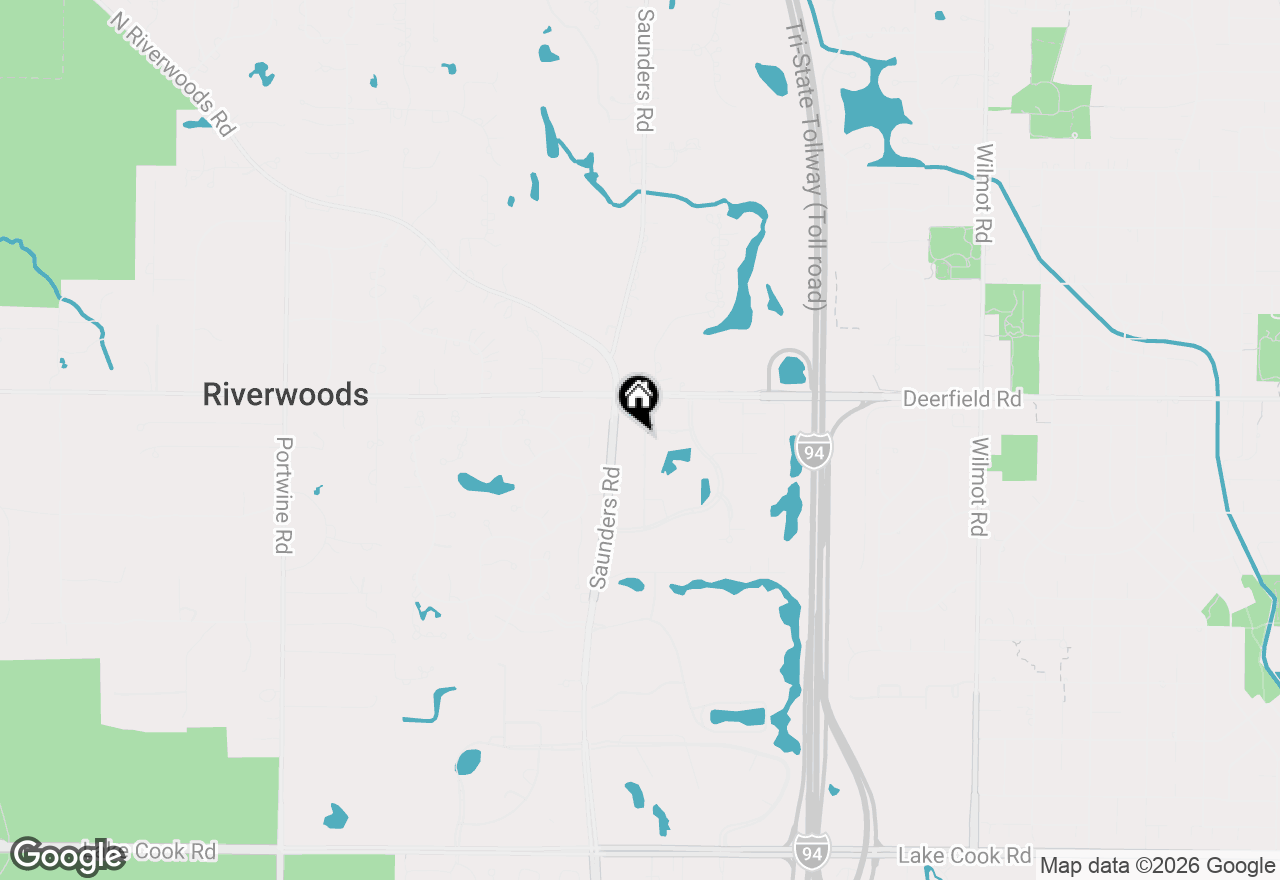 Map of 720 Thayer Street #C1, Deerfield, IL 60015