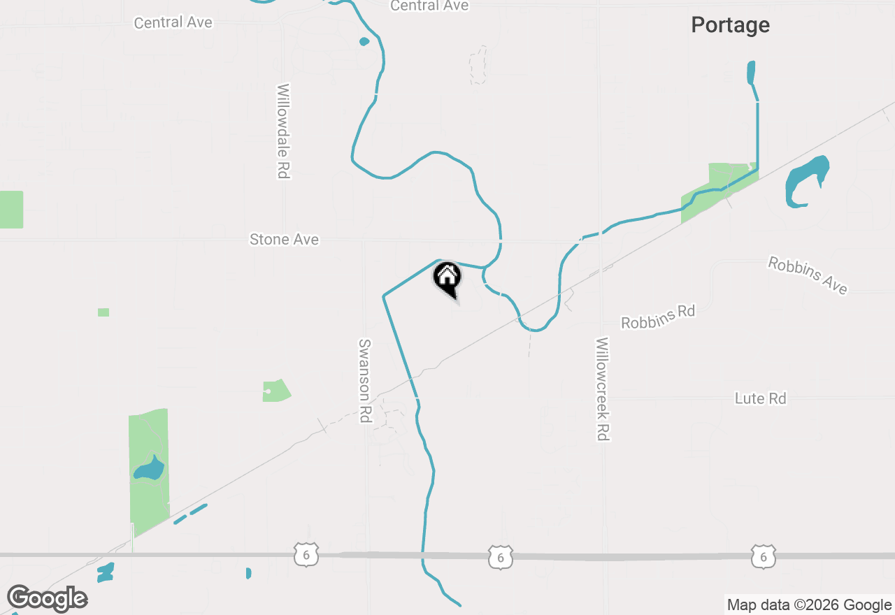 Map of 3106 Fawn Lane, Portage, IN 46368