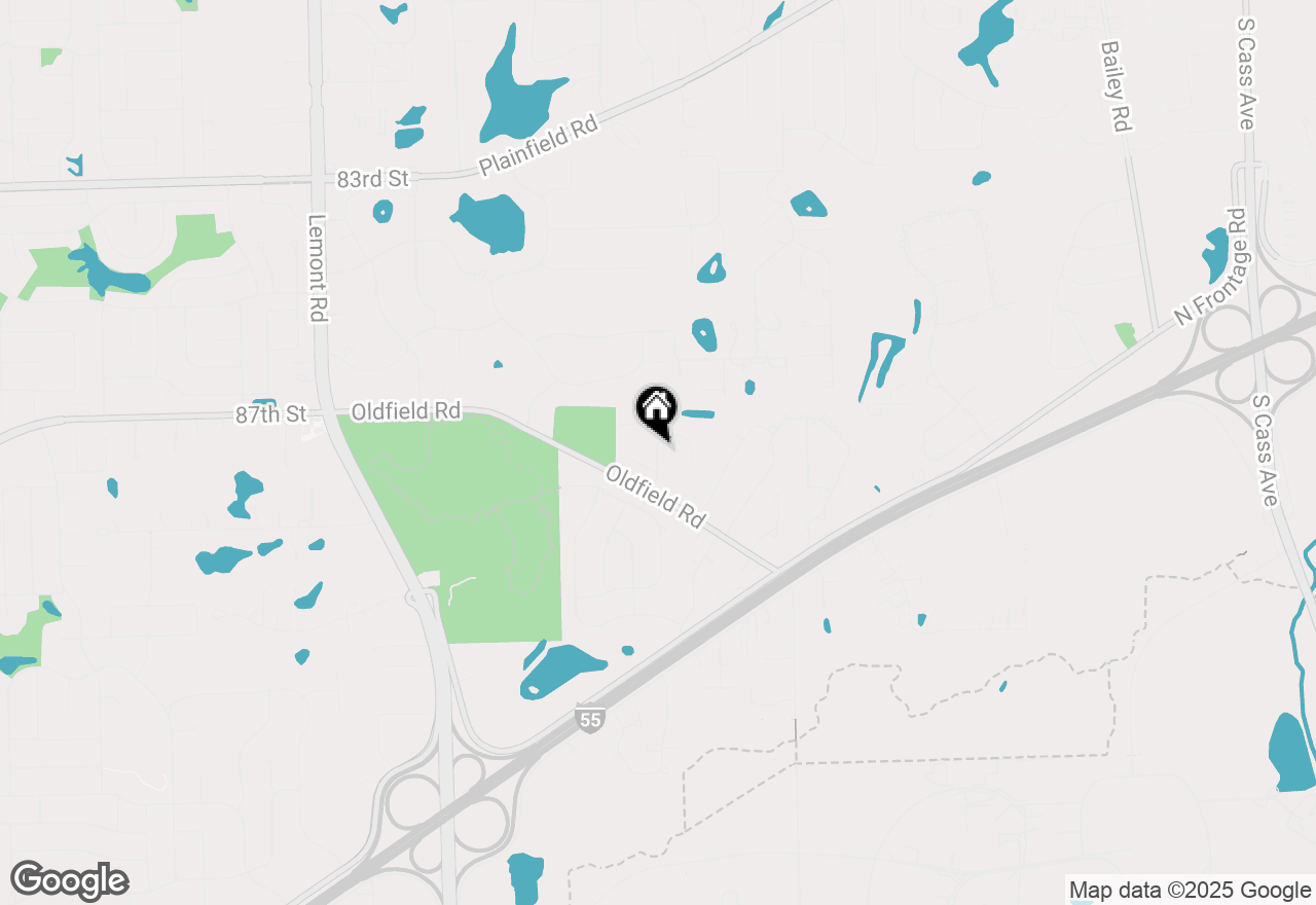 Map of 8825 Robert Road, Darien, IL 60561