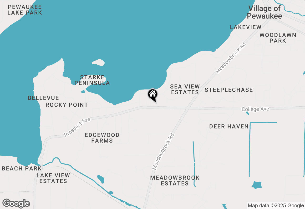 Map of W268N2728 Water St, Pewaukee, WI 53072