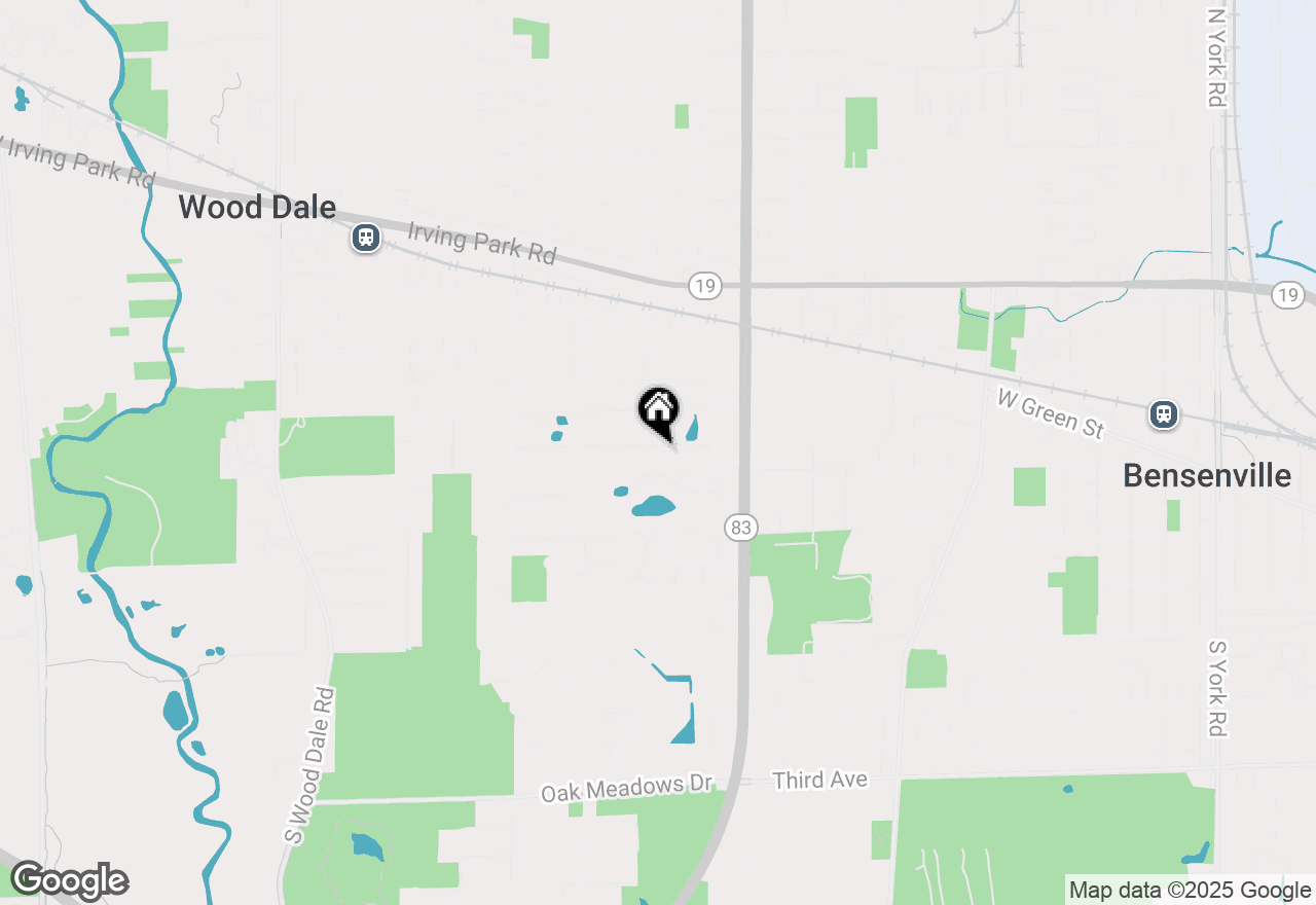 Map of 452 Hiawatha Trail, Wood Dale, IL 60191