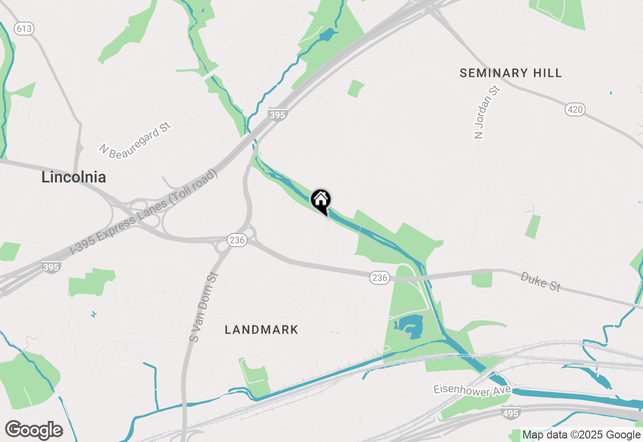 Map of 5300 Holmes Run Parkway #403, Alexandria, VA 22304
