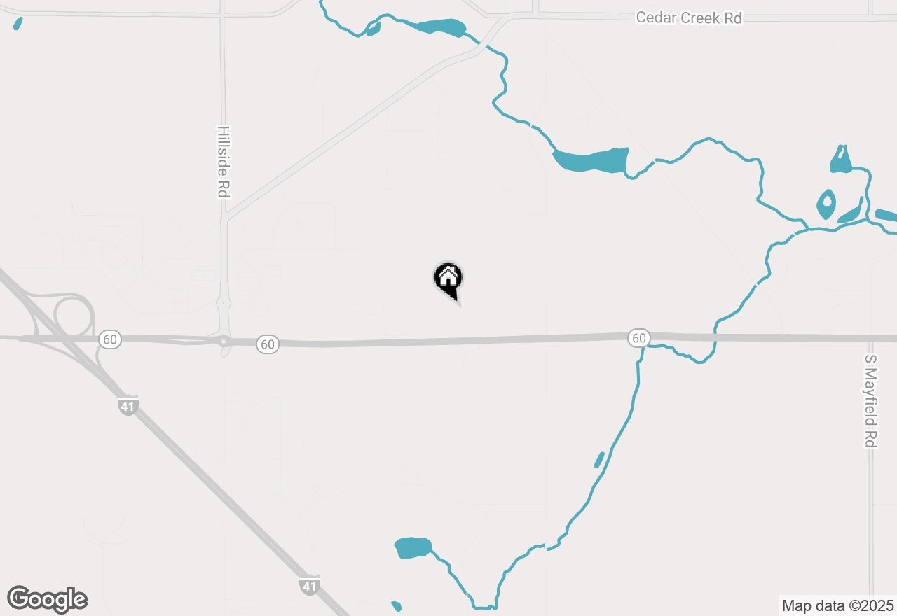 Map of 3840 State Highway 60, Slinger, WI 53086