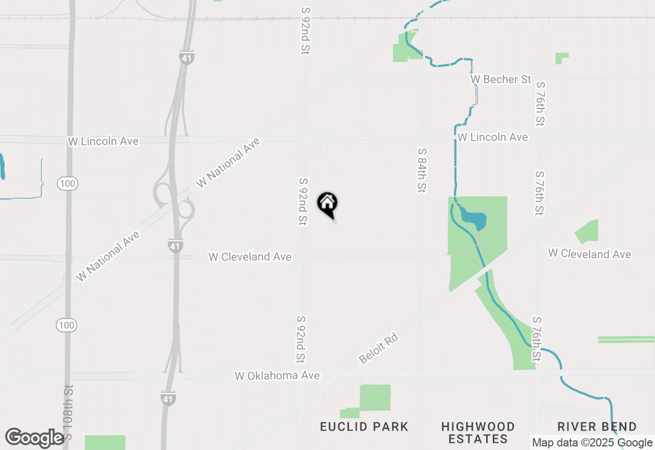 Map of 2590 S 91st St, West Allis, WI 53227