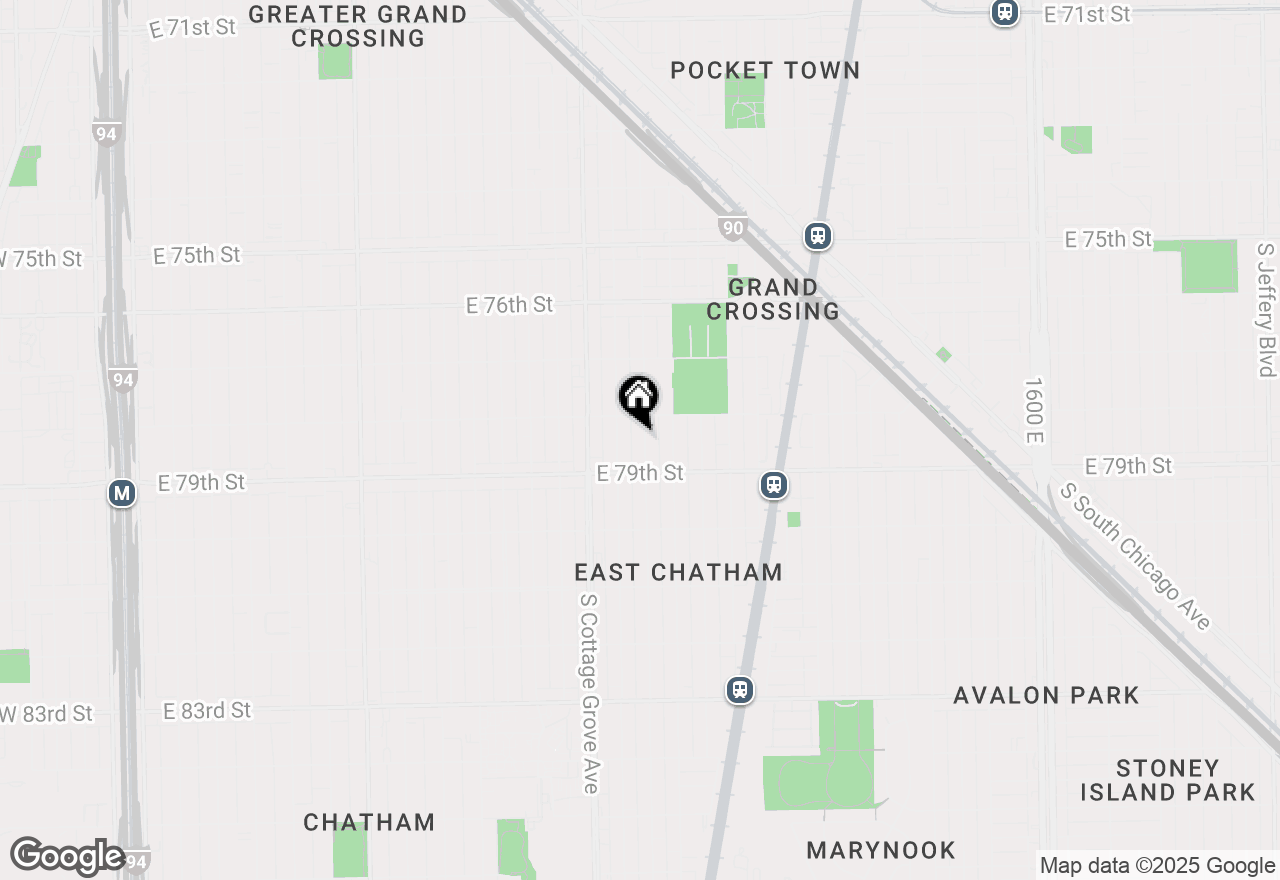 Map of 7824 S Drexel Avenue, Chicago, IL 60619