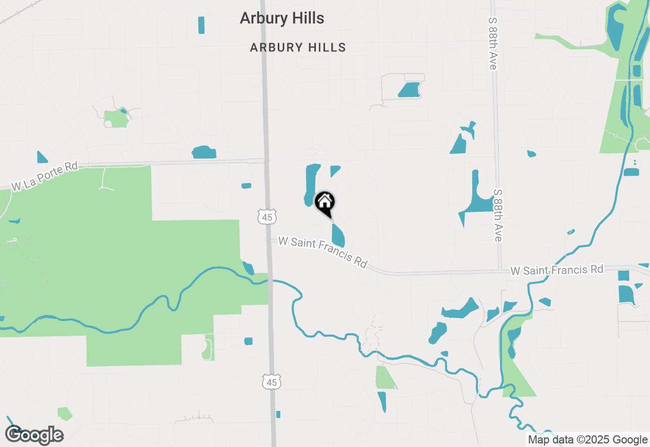 Map of 20142 Crystal Lake Way, Frankfort, IL 60423