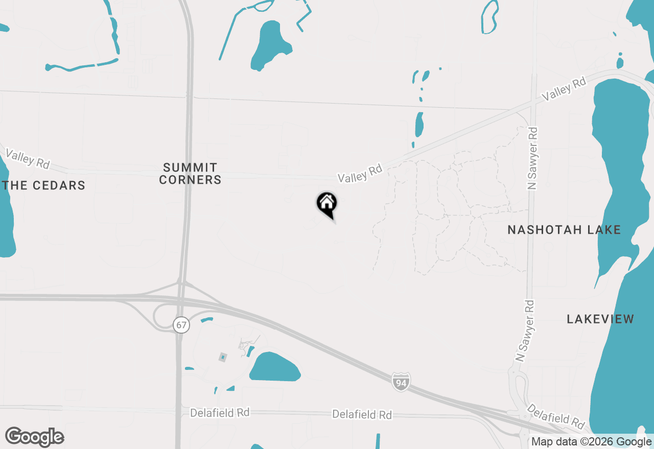 Map of 1763 Derby Ln #67, Oconomowoc, WI 53066