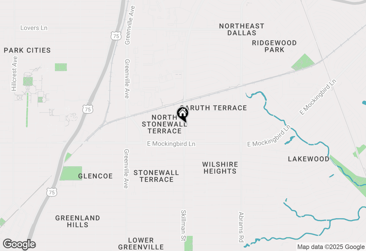 Map of 4311 Skillman Street, Dallas, TX 75206