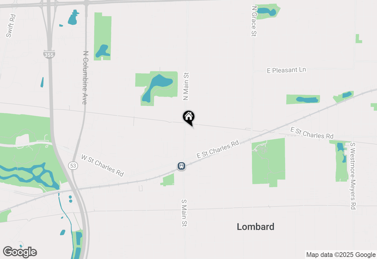 Map of 135 N Main Street, Lombard, IL 60148