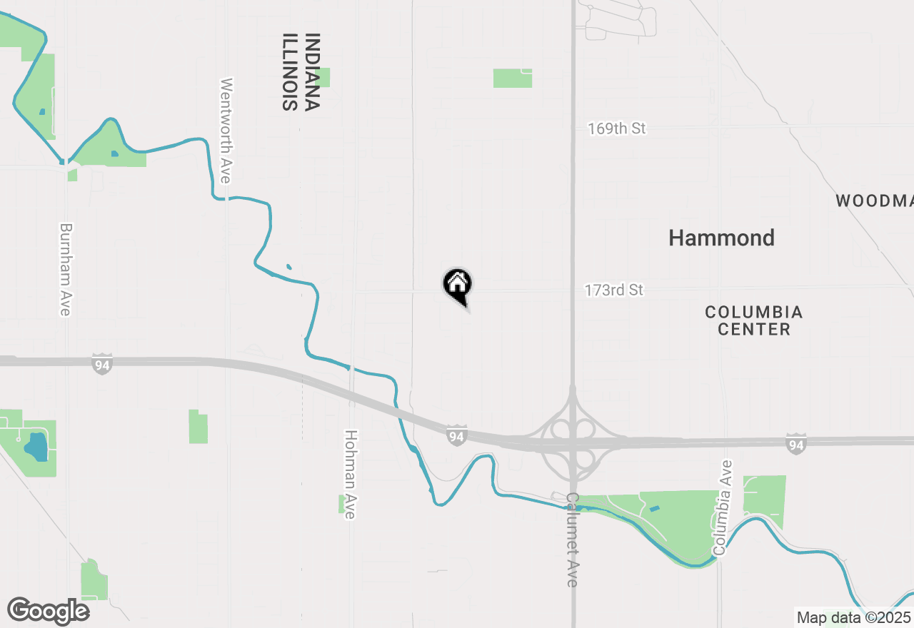 Map of 7331 Harrison Avenue, Hammond, IN 46324