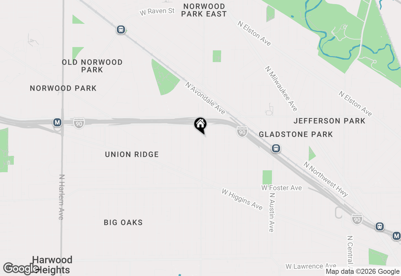 Map of 5450 N Nagle Avenue, Chicago, IL 60630