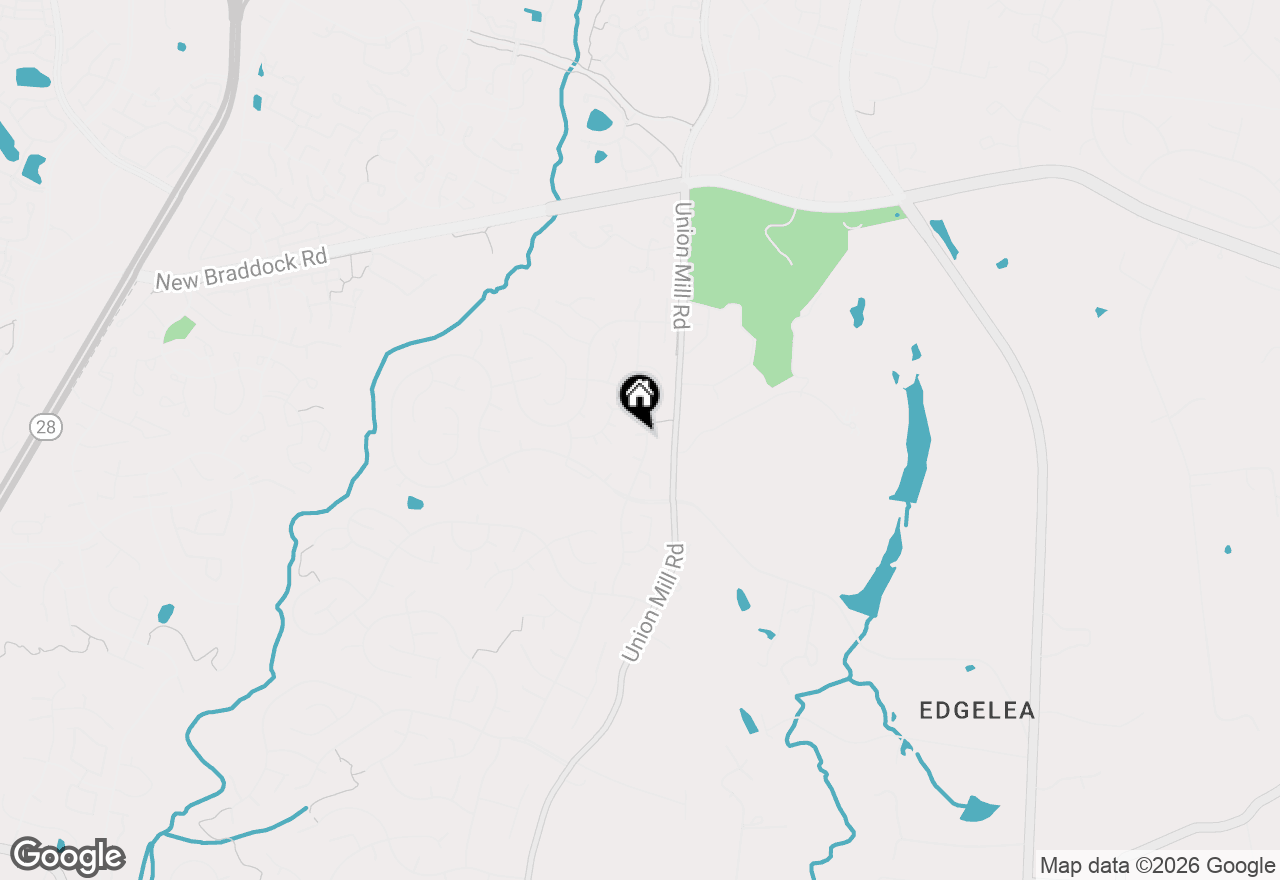 Map of 6112 Sandstone Court, Clifton, VA 20124