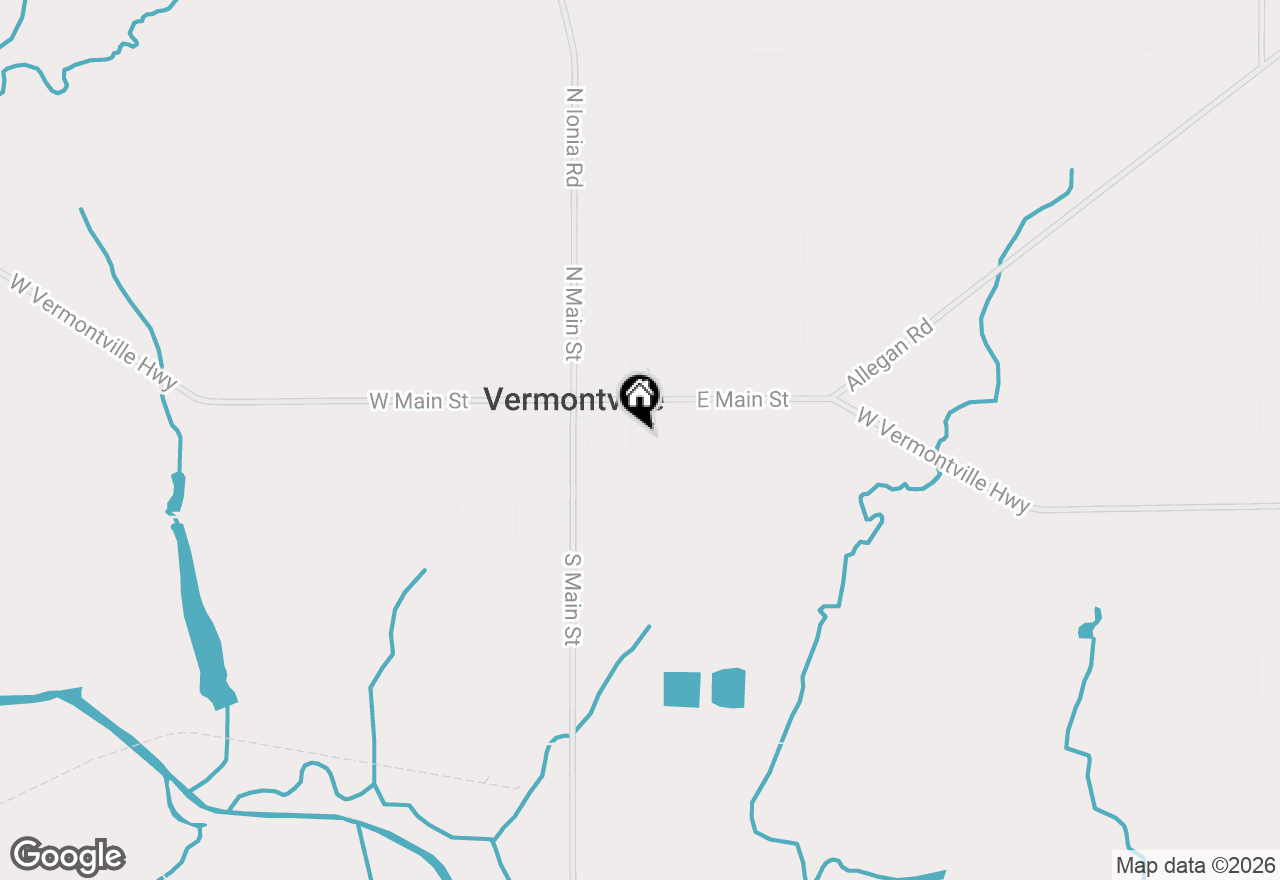 Map of 177 S Maple Street, Vermontville, MI 49096