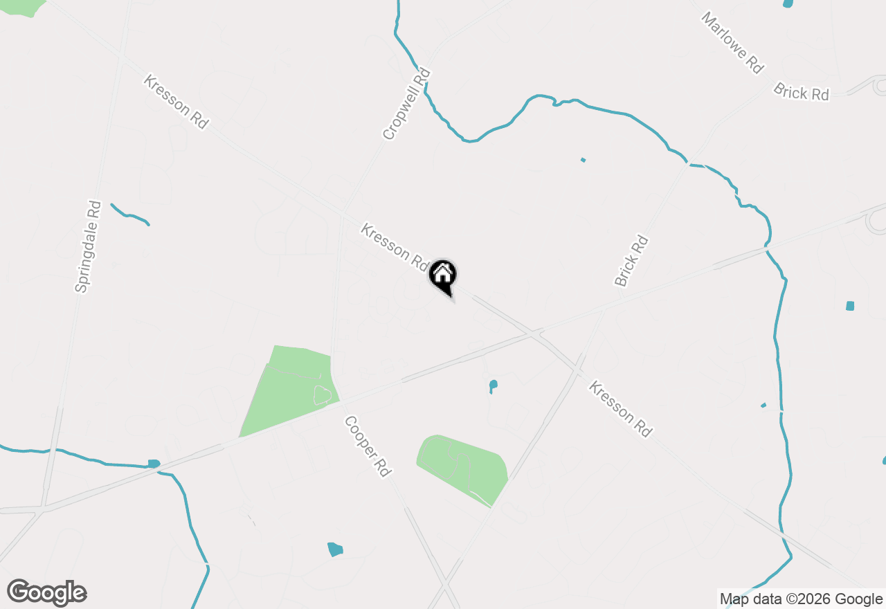 Map of 118 Chanticleer, Cherry Hill, NJ 08003