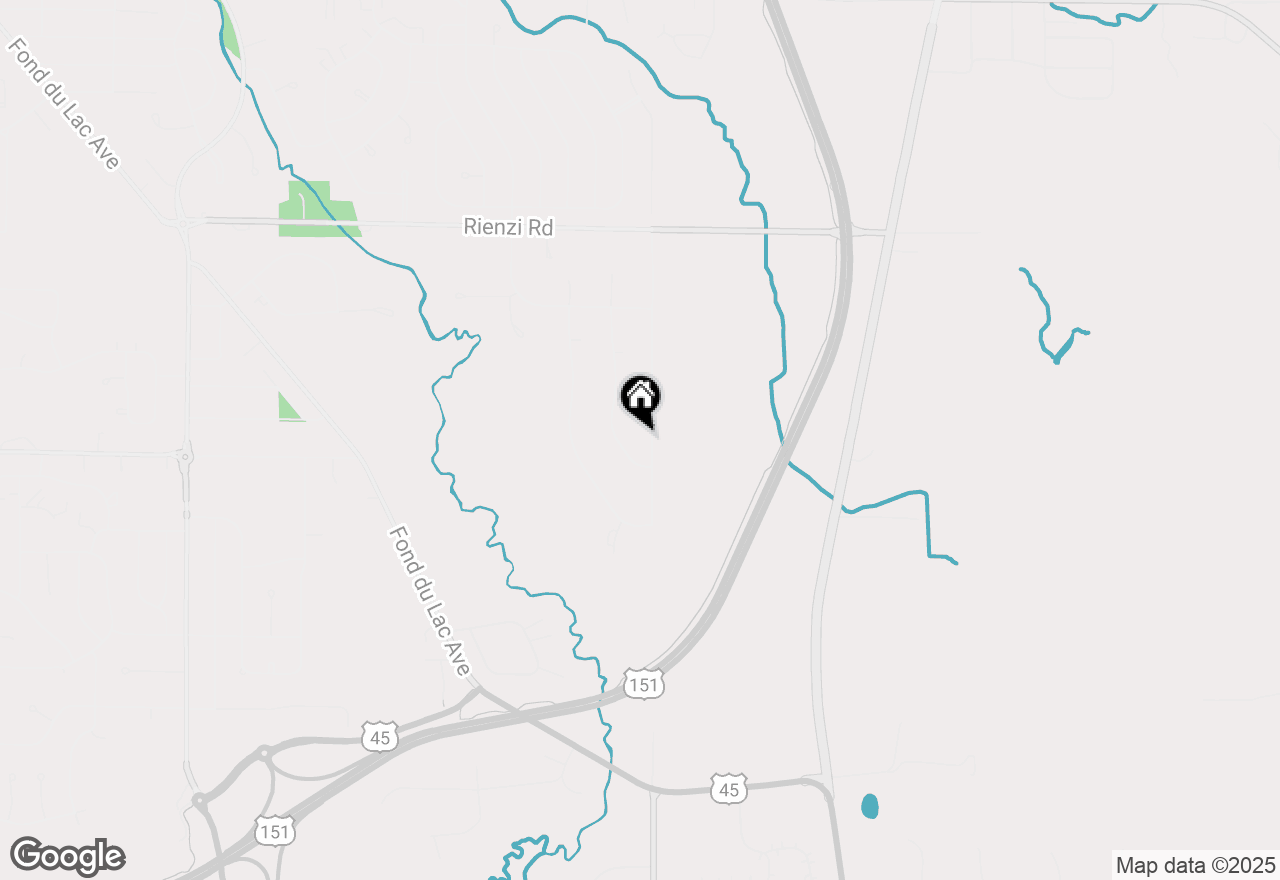 Map of 838 S Country Ln, Fond Du Lac, WI 54935