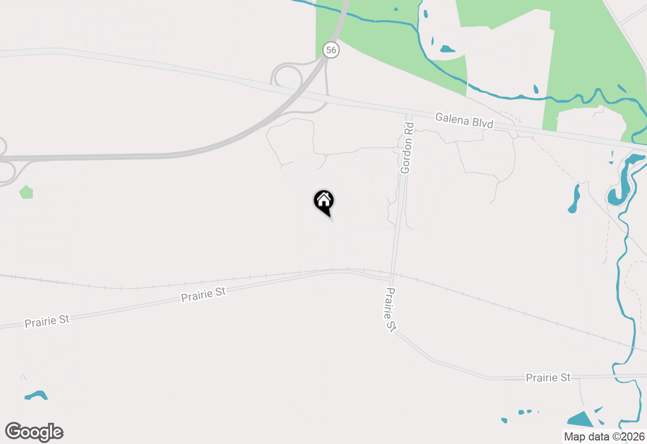 Map of 1229 Mariemont Road, Sugar Grove, IL 60554