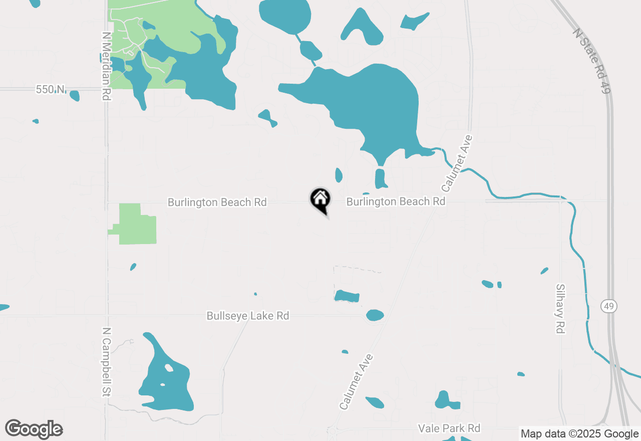 Map of 4203 Oakgrove Drive, Valparaiso, IN 46383