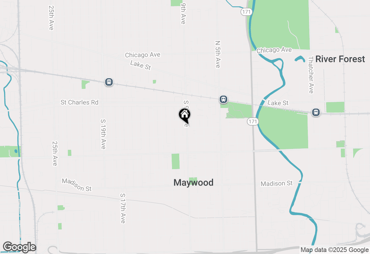 Map of 220 S 9th Avenue, Maywood, IL 60153
