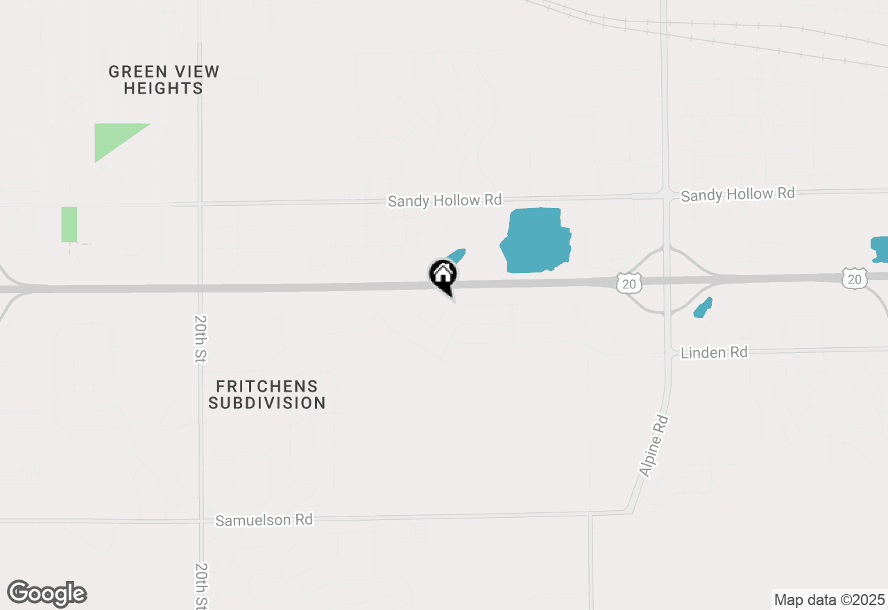 Map of 3852 Biltmore Chase, Rockford, IL 61109