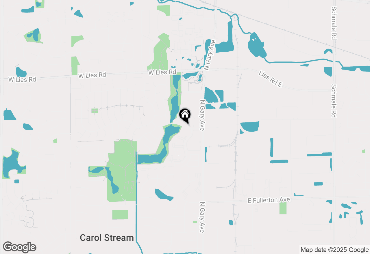 Map of 121 W Elk Trail #221, Carol Stream, IL 60188