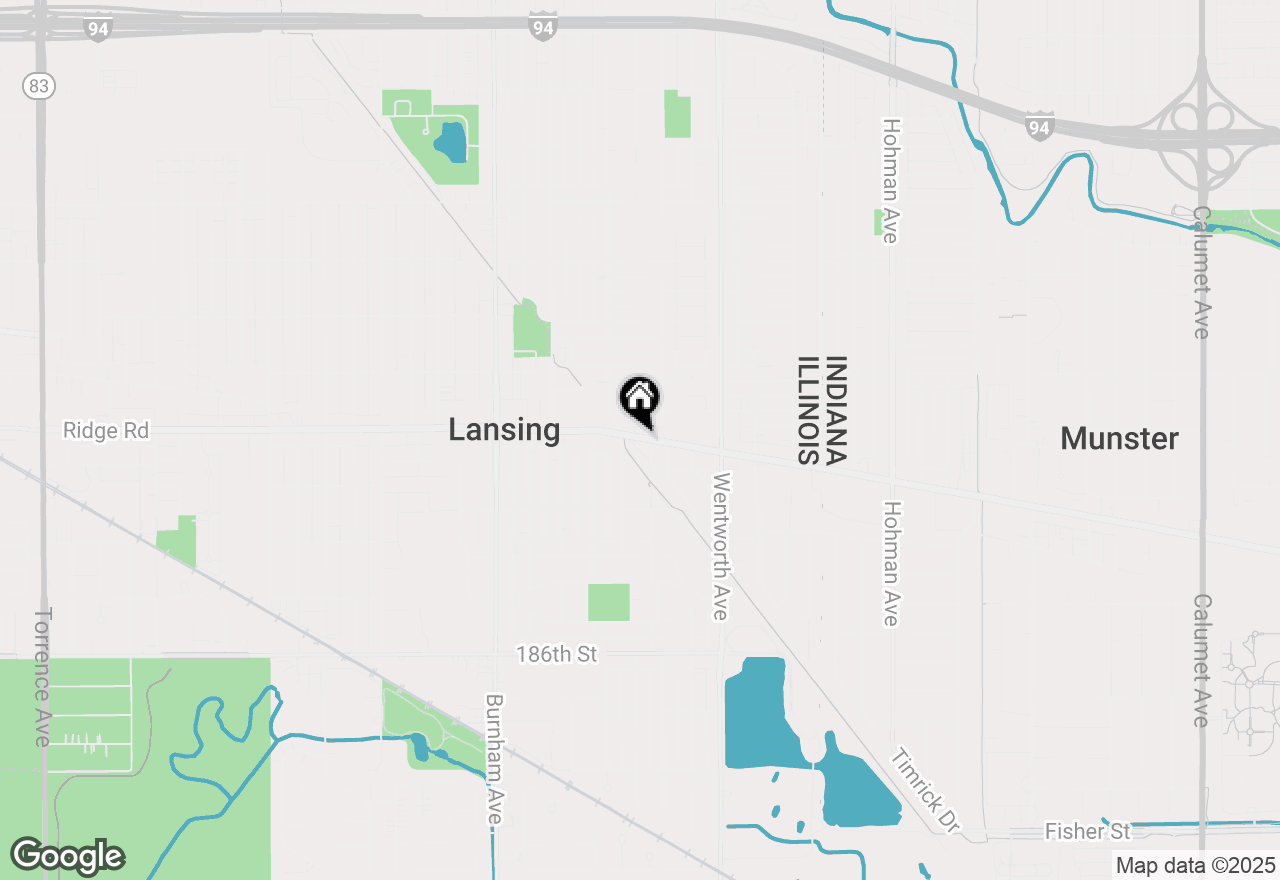 Map of 3431 Ridge Road, Lansing, IL 60438