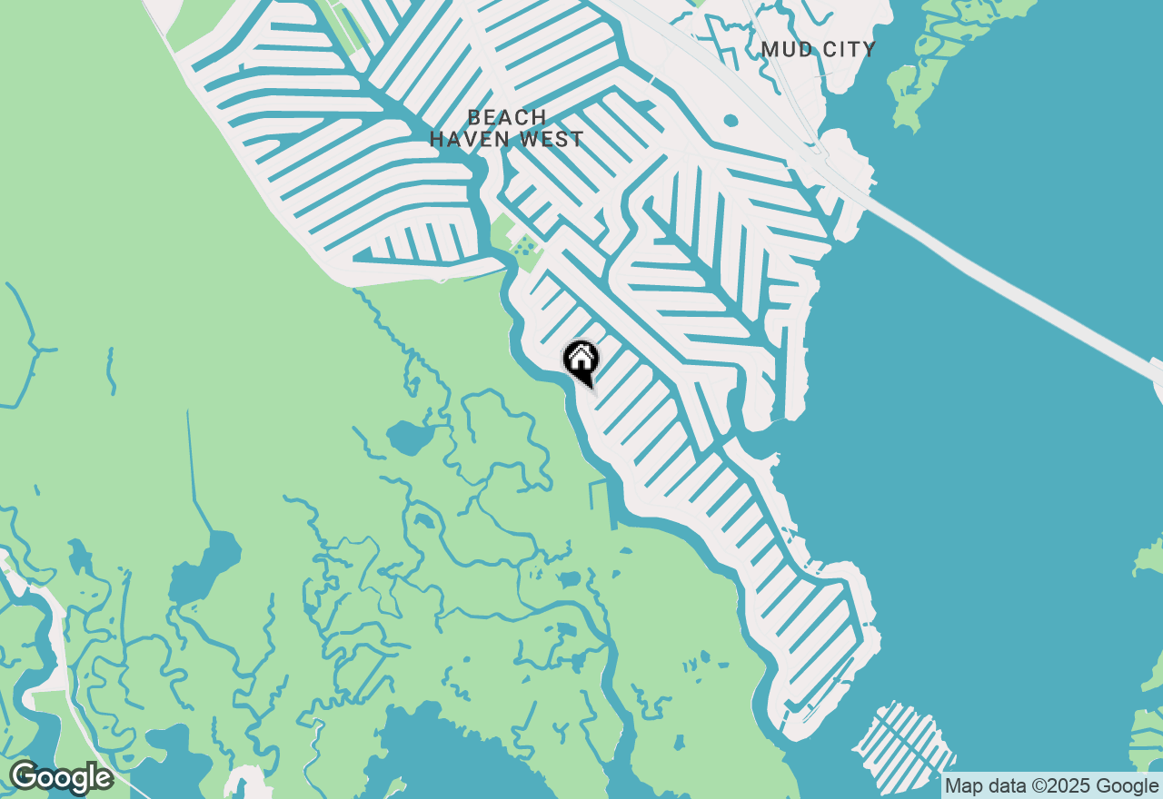Map of 1419 Mill Creek Road, Manahawkin, NJ 08050