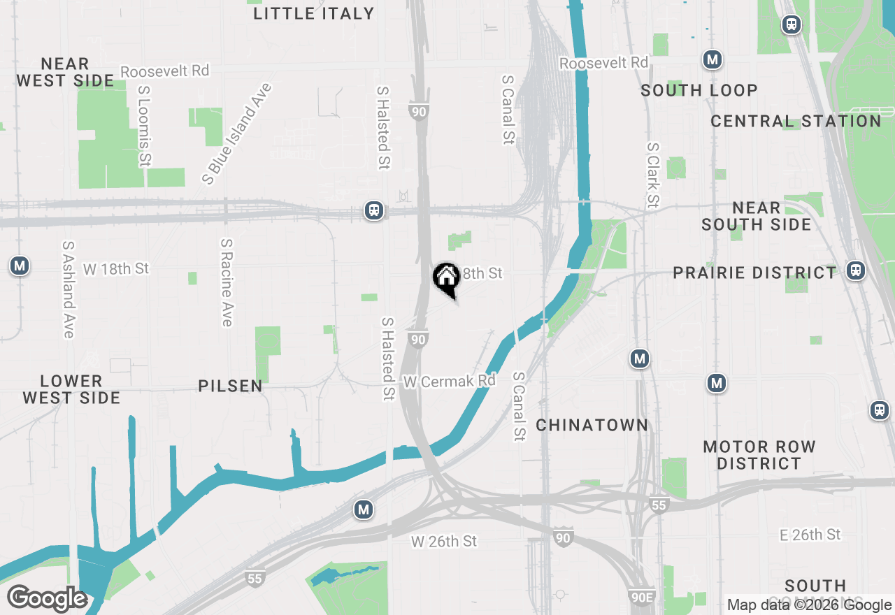 Map of 1935 S Canalport Avenue #2, Chicago, IL 60616
