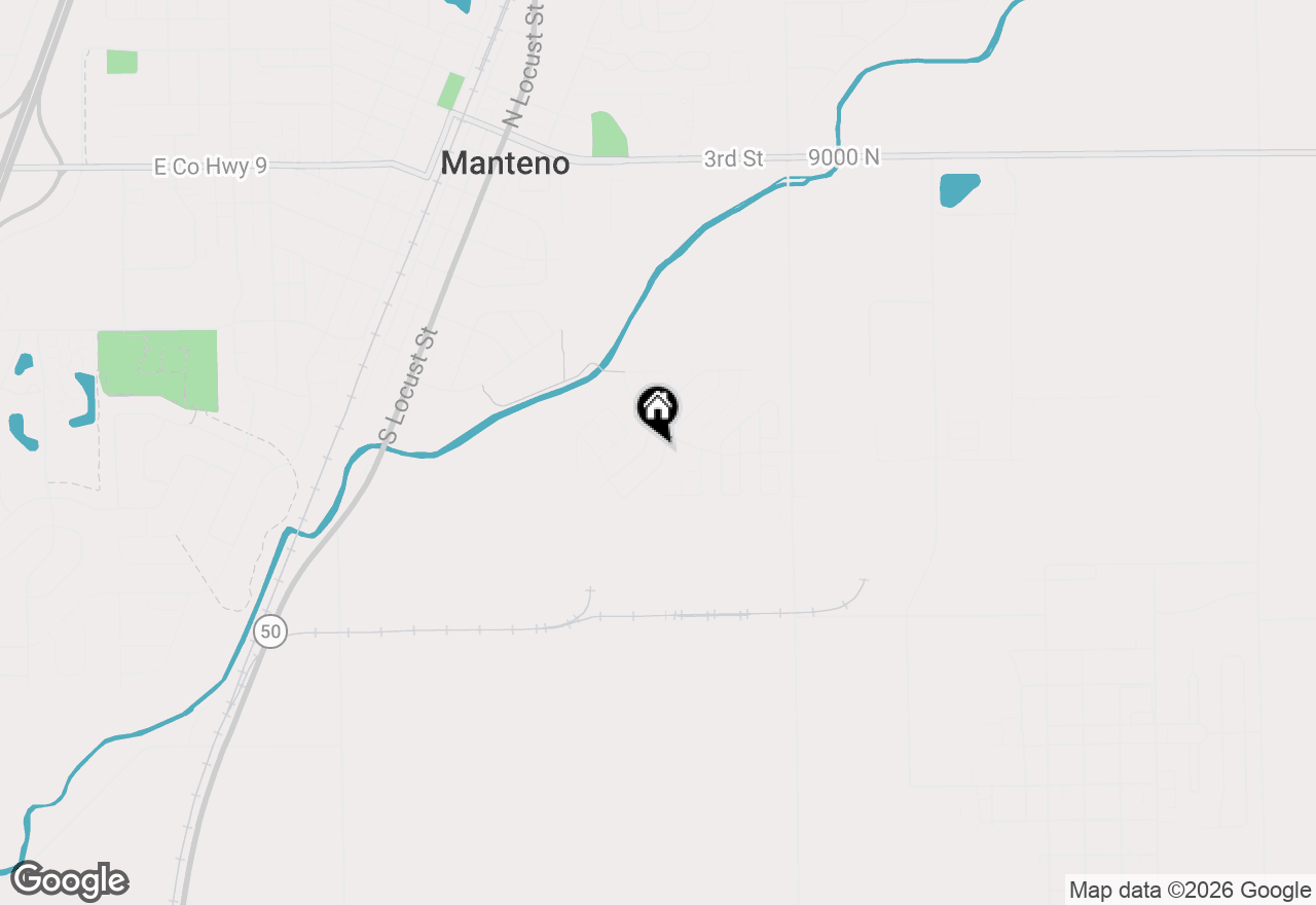 Map of 1041 Aspen Drive, Manteno, IL 60950