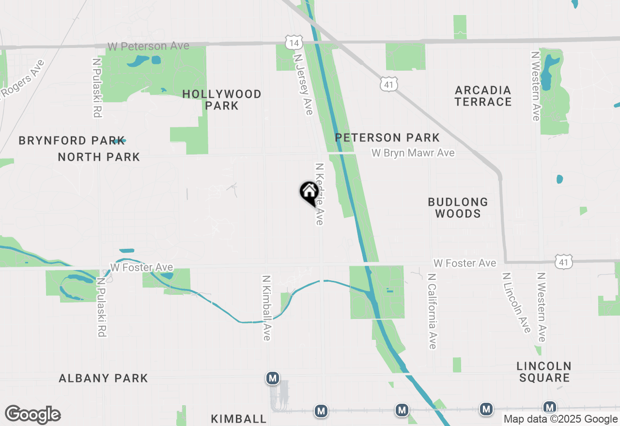 Map of 5353 N Sawyer Avenue, Chicago, IL 60625