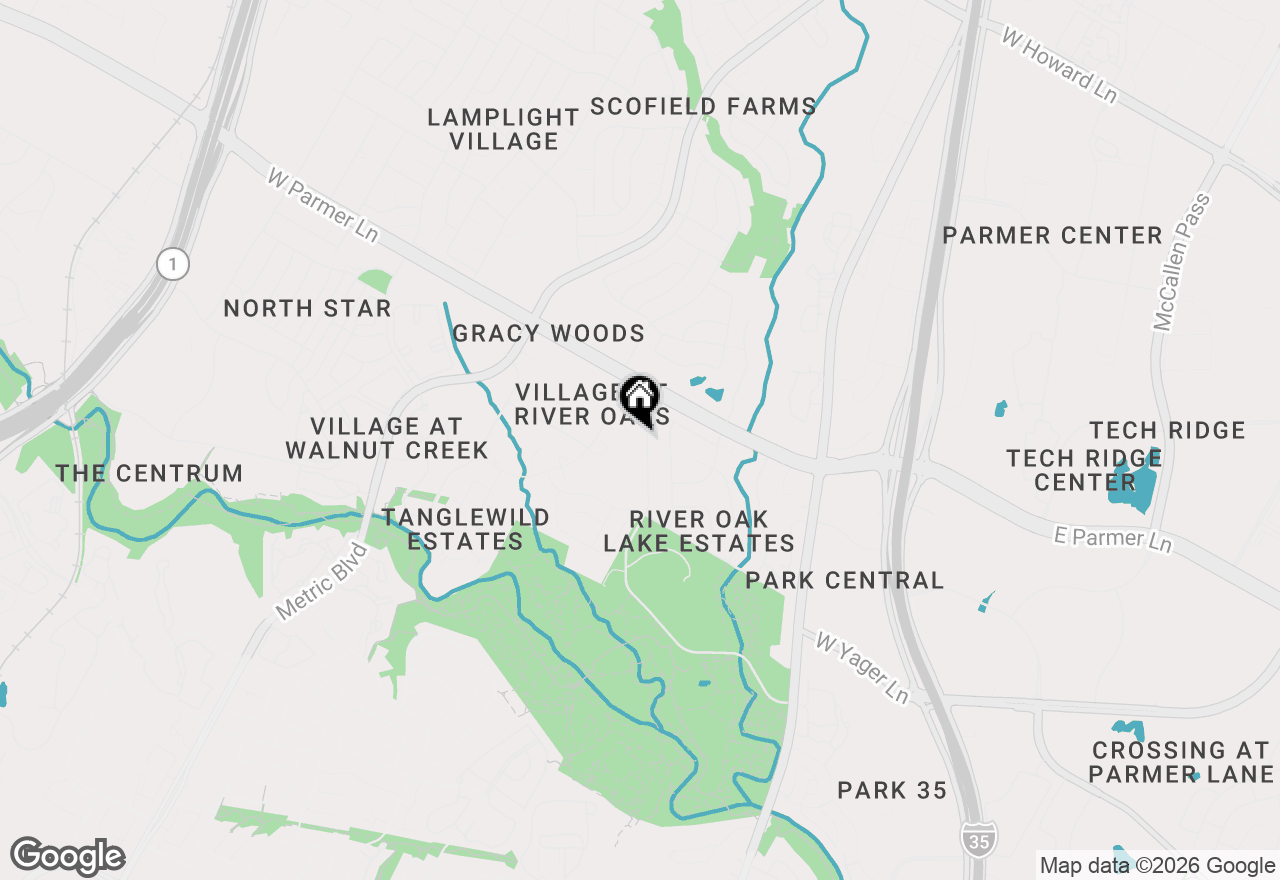 Map of 12400 Willow Wild Dr, Austin, TX 78758
