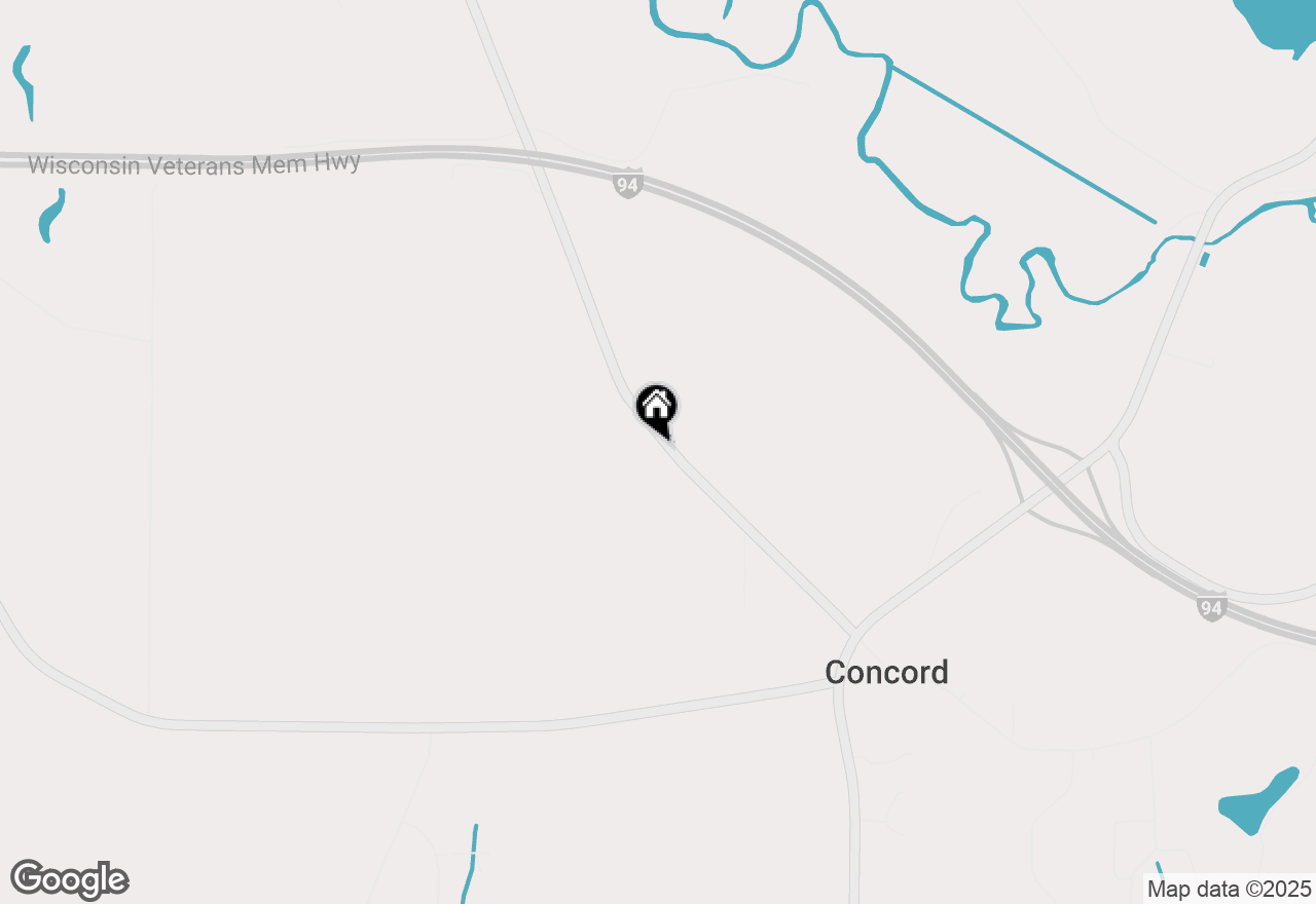 Map of N6471 County Road E, Oconomowoc, WI 53066
