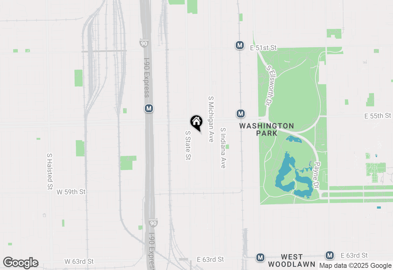 Map of 5554-56 S Wabash Avenue, Chicago, IL 60637