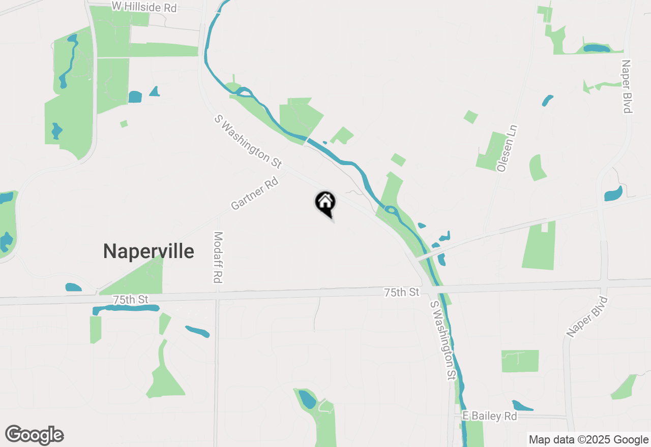 Map of 1128 Olympus Drive, Naperville, IL 60540