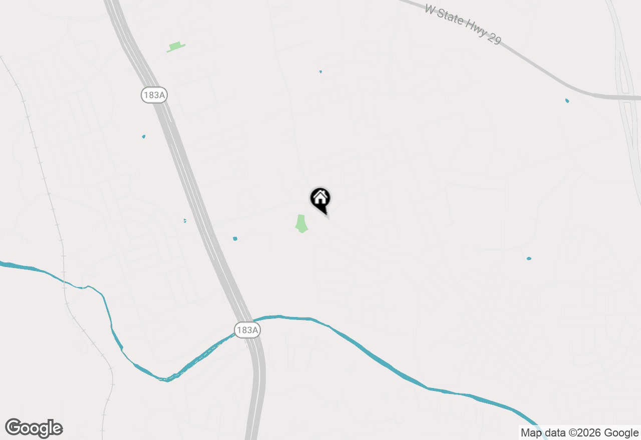 Map of 125 Groesbeck Ln, Leander, TX 78641