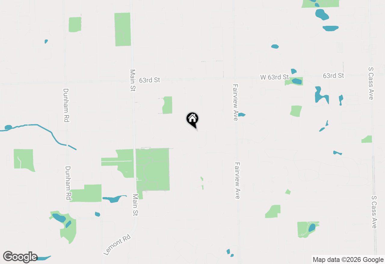 Map of 618 Crescent Drive, Downers Grove, IL 60516