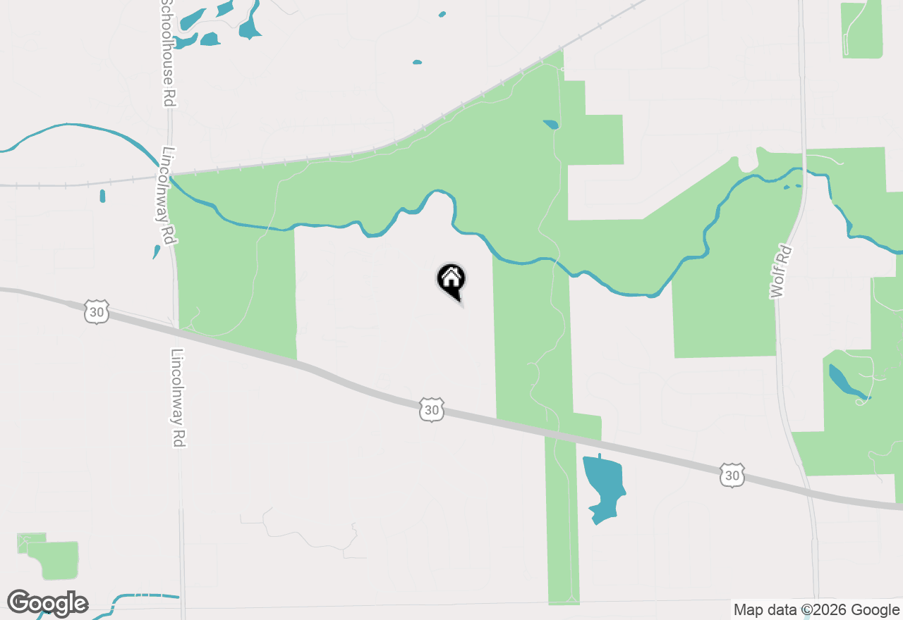 Map of 232 Forestview Road, New Lenox, IL 60451