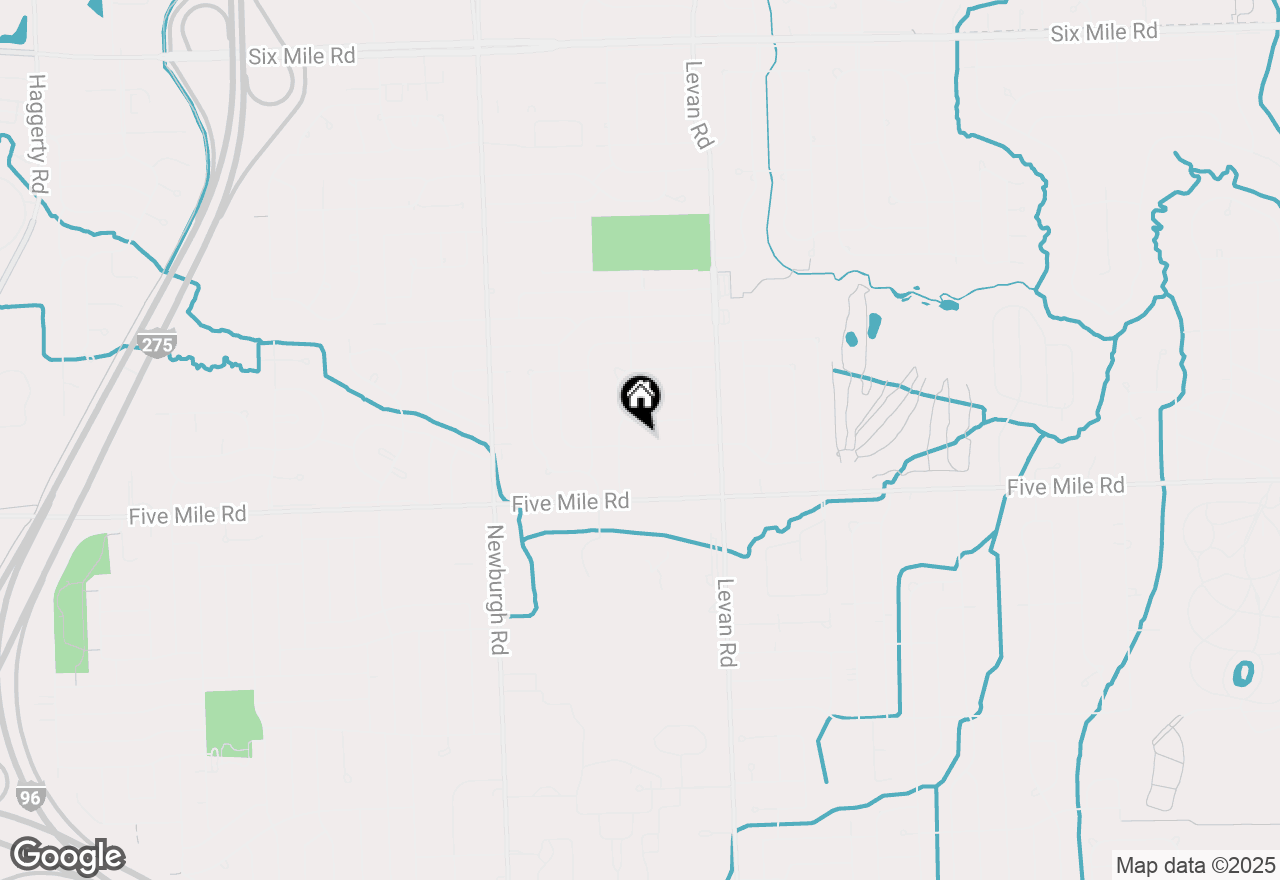 Map of 36738 Roycroft Street, Livonia, MI 48154